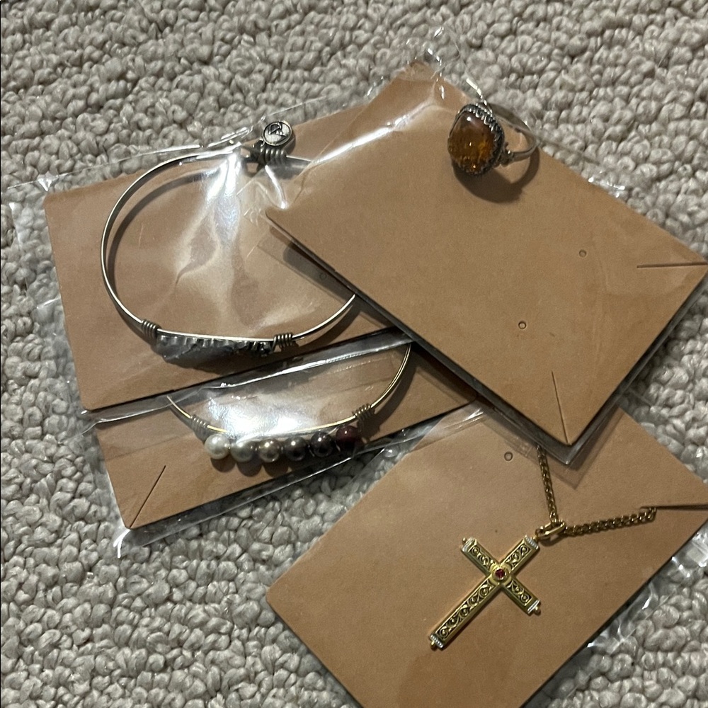 Gold Cross Pendant Necklace